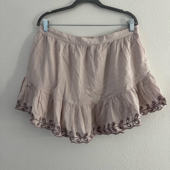 AE Women’s Embroidered Eyelet Dusty Pink Ethereal Fairy Girly Matching Set NWT - Picture 9 of 11